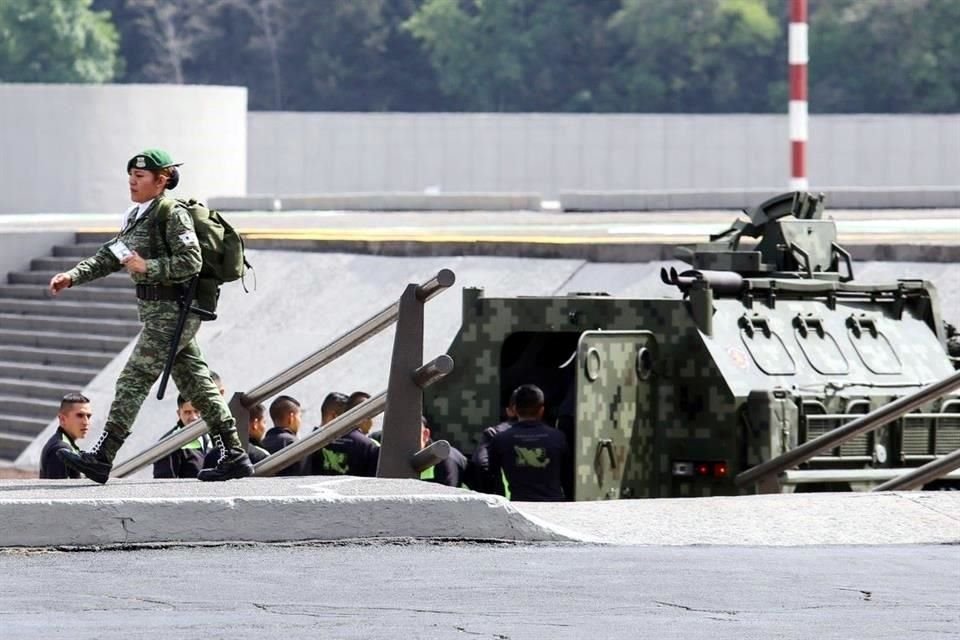 El Colegio Militar fue construido en 1979.