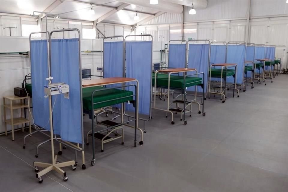 El nosocomio móvil tendrá una capacidad para 40 camas y estará climatizado para mantener el ambiente libre de virus y bacterias al interior, indicó el IMSS.