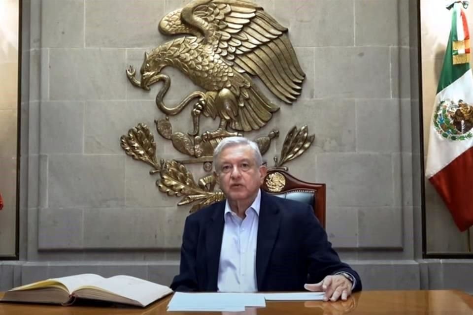 Mensaje del Presidente López Obrador sobre la economía del País frente a la pandemia de Covid-19.