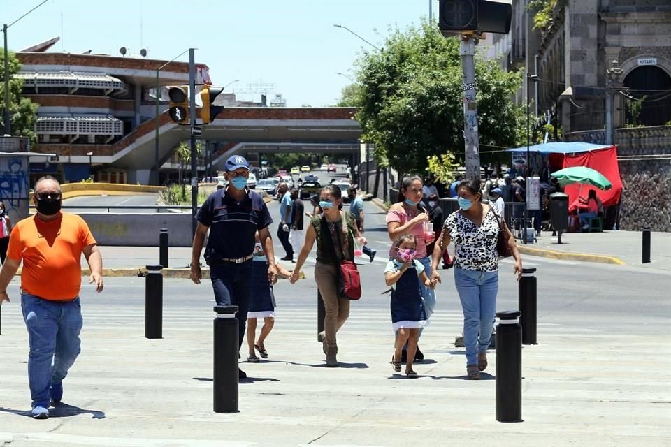 A nivel nacional Jalisco ocupa el lugar 16 por defunciones acumuladas a causa del coronavirus.