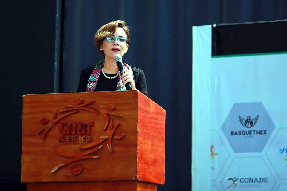 Lagarda es la presidenta de Ademeba.
