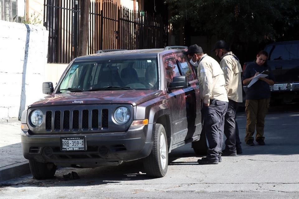 La camioneta fue localizada en la Colonia Independencia.