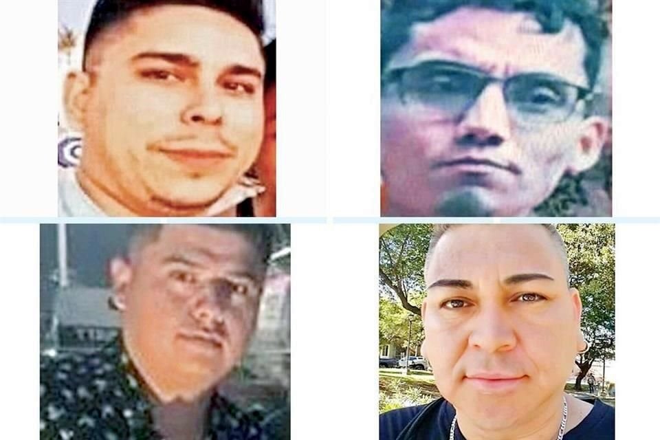 Tras la denuncia ante el Ministerio Público, Fundenl publicó fotografías de los cuatro desaparecidos.