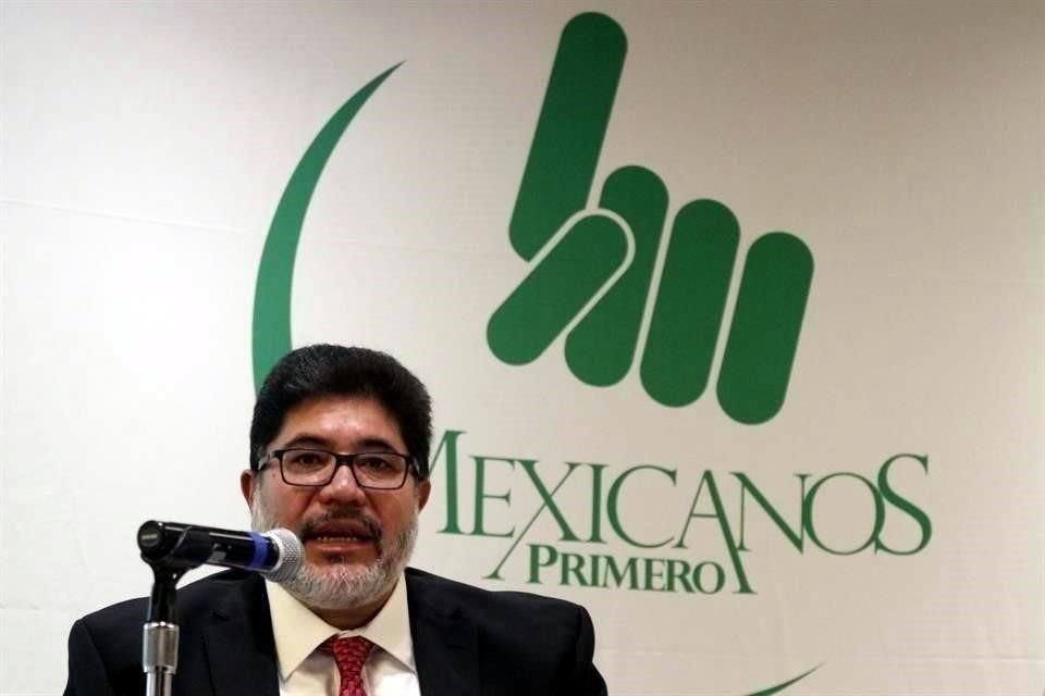 David Calderón, presidente de Mexicanos Primero.