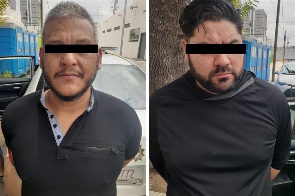 Los detenidos fueron identificados como José, de 39 años, y Gerardo de 30.