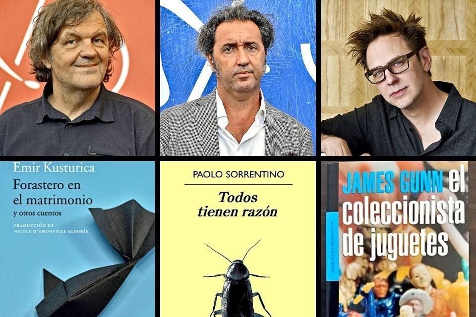 Directores como Emir Kusturica, Paolo Sorrentino y James Gunn han escrito libros.