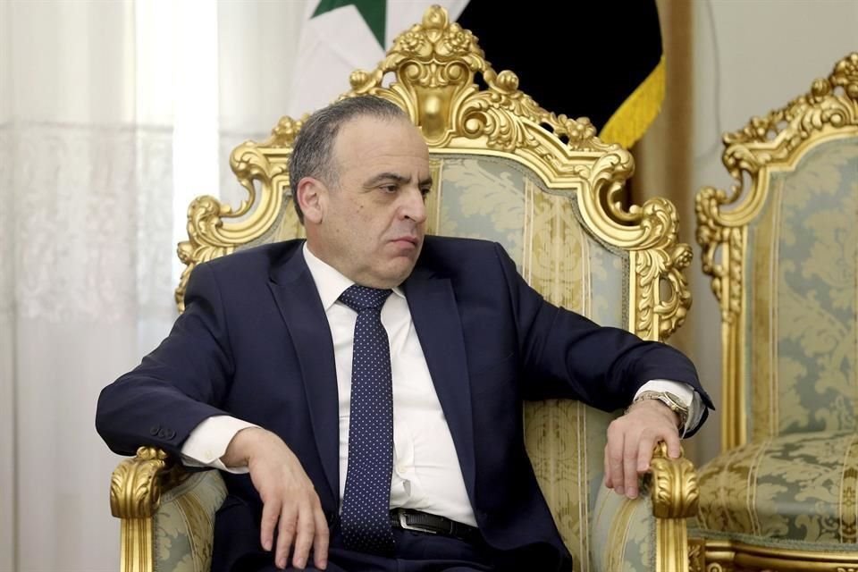 Imad Khamis el ahora ex Primer Ministro de Siria.