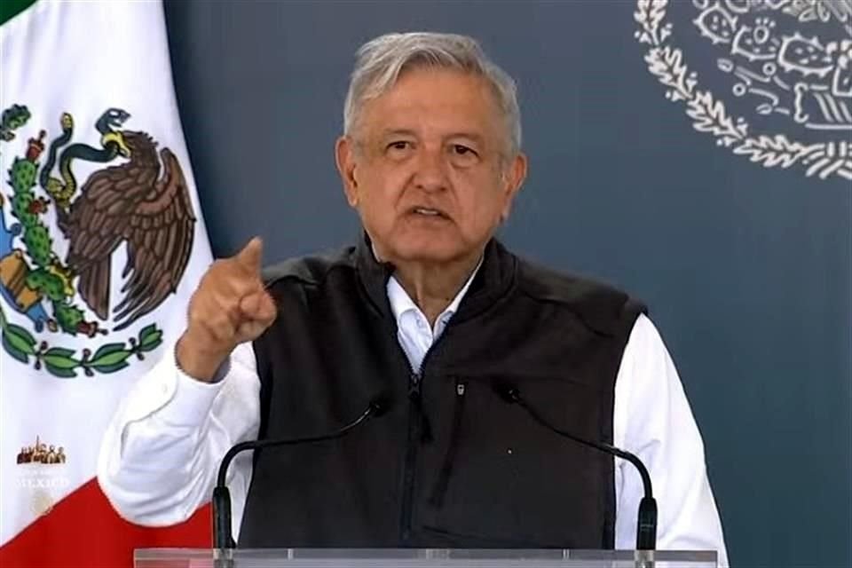 López Obrador encabezó en Perote, Veracruz, un informe sobre los avances del programa Sembrando Vida.