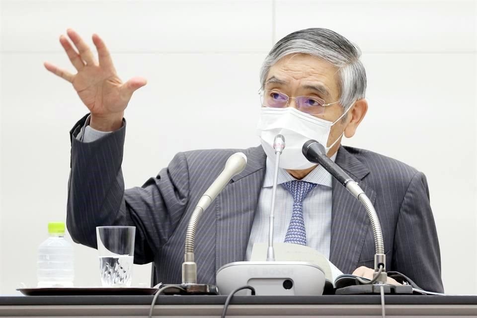 El gobernador del BoJ, Haruhiko Kuroda.