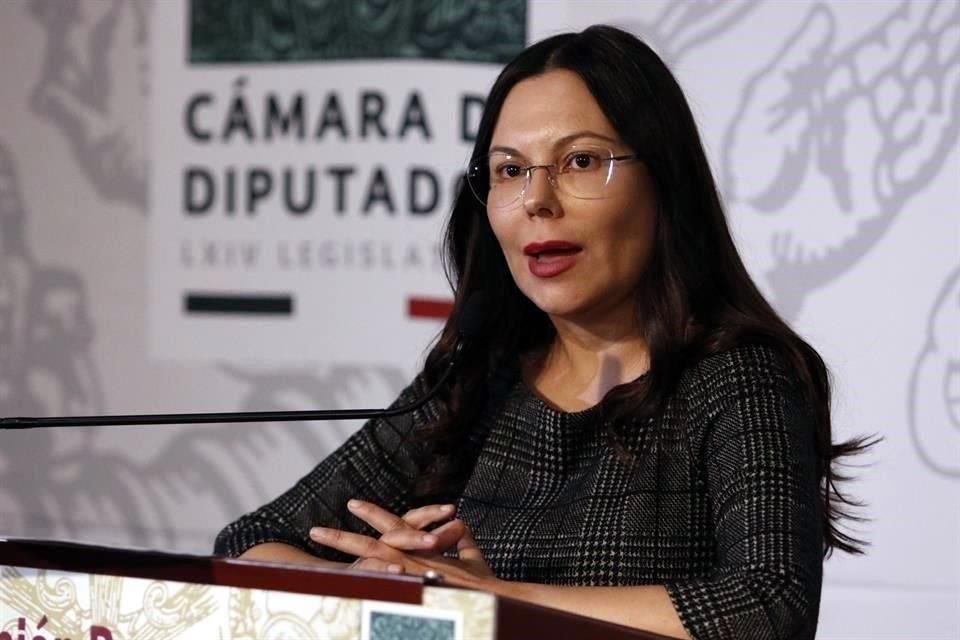 Laura Angélica Rojas, presidenta de la Cámara de Diputados.