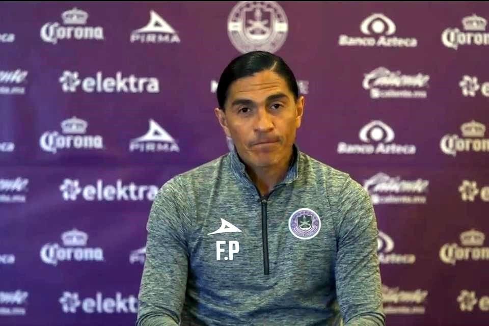 Palencia dio sus primeras palabras como técnico del Mazatlán FC.