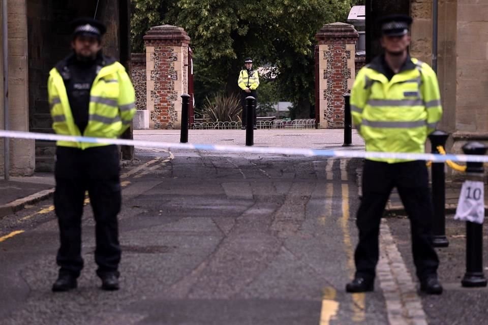 La Policía británica consideró como terrorista un ataque registrado ayer en un parque de Reading, localidad ubicada al oeste de Londres.