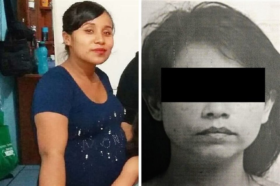 Mónica Segura Temich (izq.), de 22 años, fue privada de la libertad cuando estaba embarazada, y Yuli, de 33, fue detenida cuando tenía al bebé de la víctima.