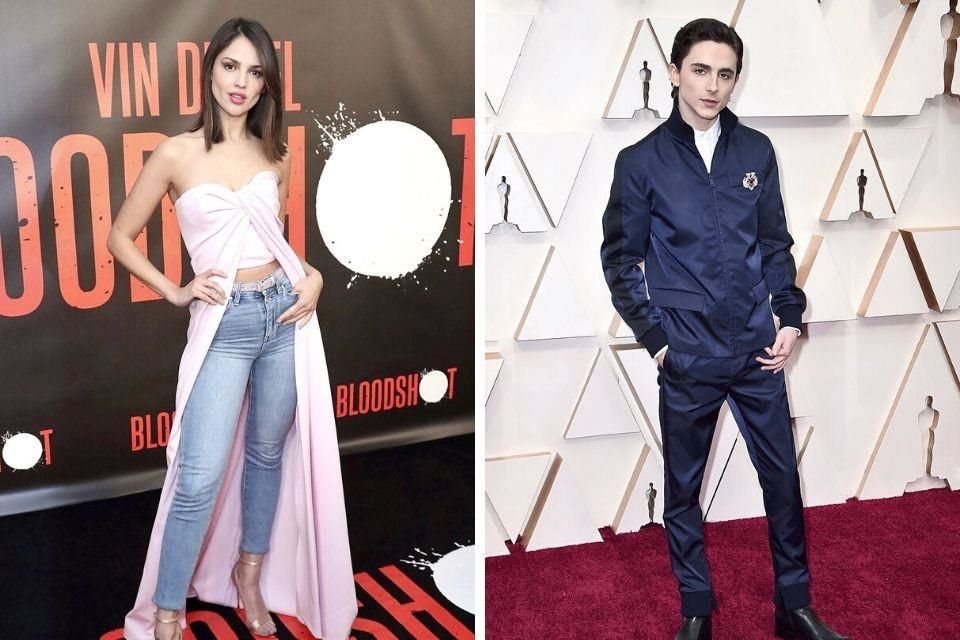 Eiza González y Timothée Chalamet fueron captados juntos vacacionando en Cabo San Lucas.