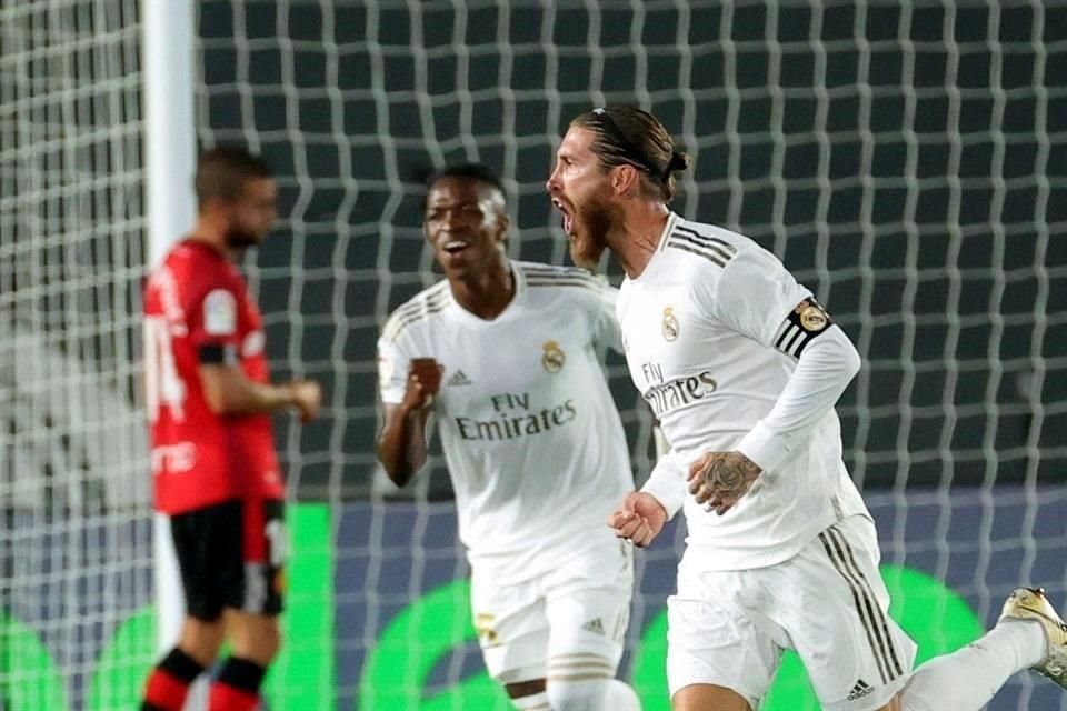 Sergio Ramos atribuyó el liderato del Real Madrid al esfuerzo del grupo.