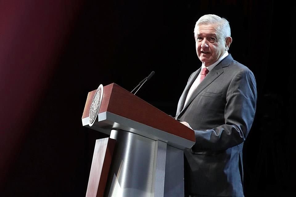 Andrés Manuel López Obrador ayer en Texcoco.