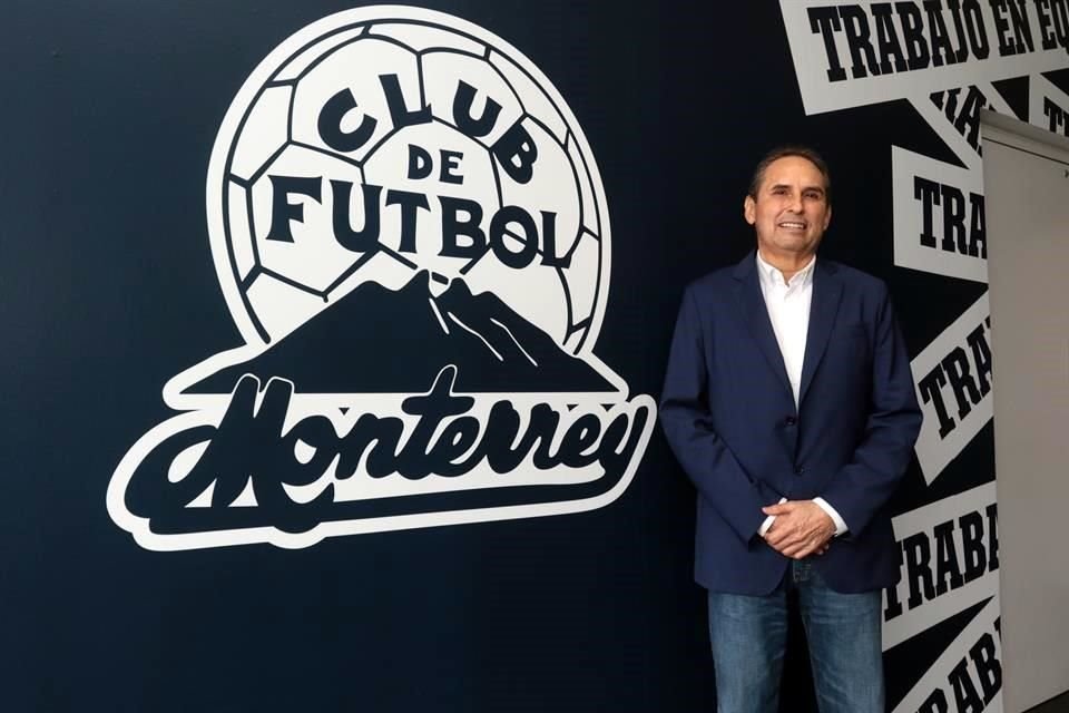 José González Orenelas, presidente del consejo de administración de Rayados, quiere globalizar la marca.
