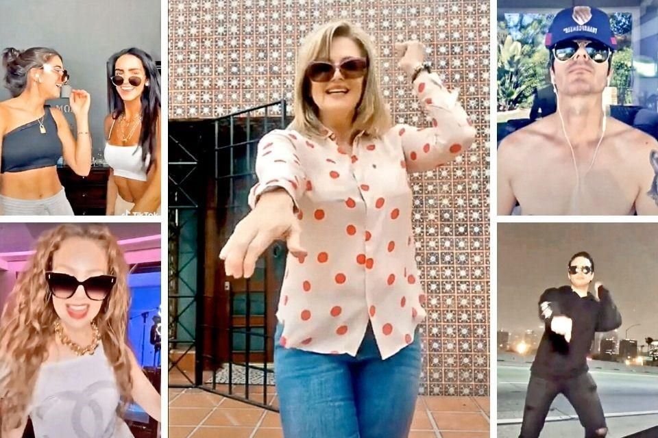 Bárbara de Regil, Thalía, Érika Buenfil, Mauricio Ochmann y Vadhir Debez hicieron videos en TikTok con el remix del tema de Conkarah y Shaggy.