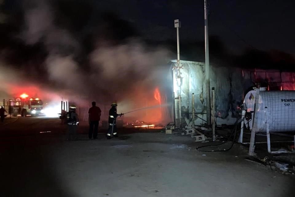 No se reportaron heridos durante el incendio.