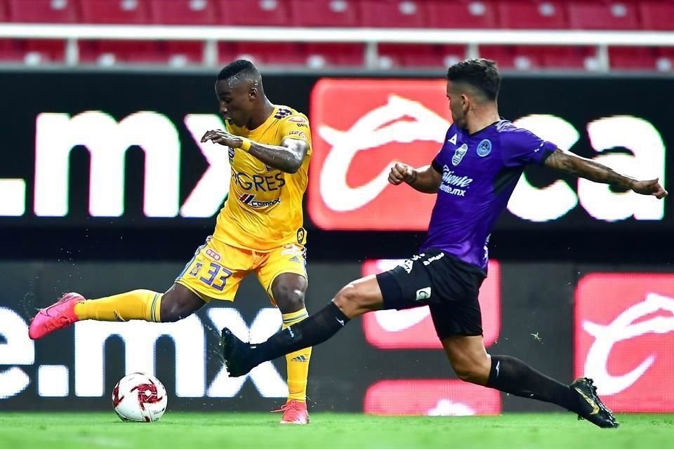 Sebastián Vegas jugó la segunda parte del juego ante los Tigres.
