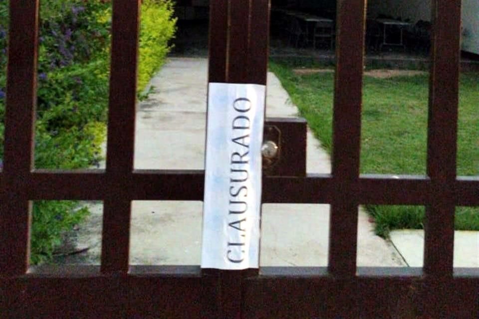 El Centro Terra Noble fue clausurado por una fiesta clandestina.