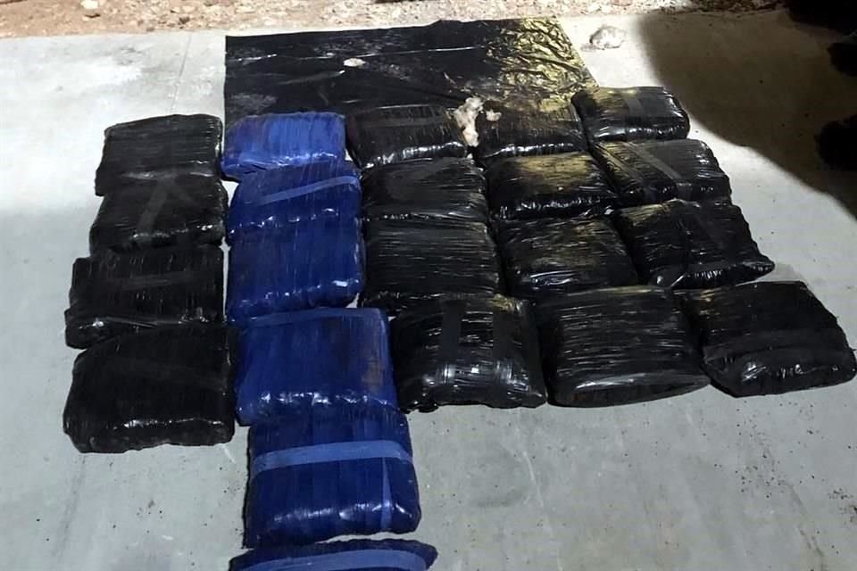 Las autoridades confiscaron el alijo a finales de mayo, con ayuda de un perro.