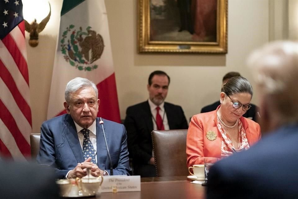 Esta es la primera visita de López Obrador al extranjero.