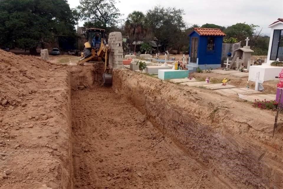 Las 200 fosas utilizadas en Puerto Vallarta están distribuidas en los panteones de Ixtapa y El Progreso.