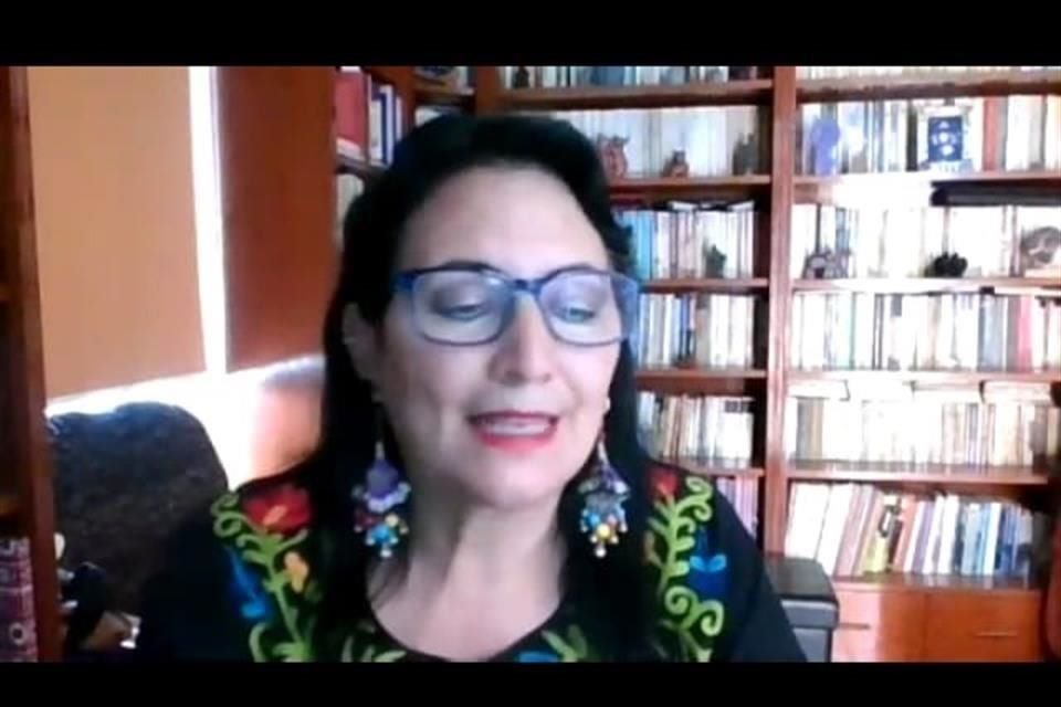 Mara Muñoz, del Observatorio de Justicia y Derechos Humanos de Mujeres y Niñas, AC, representa legalmente a la familia de Liliana.