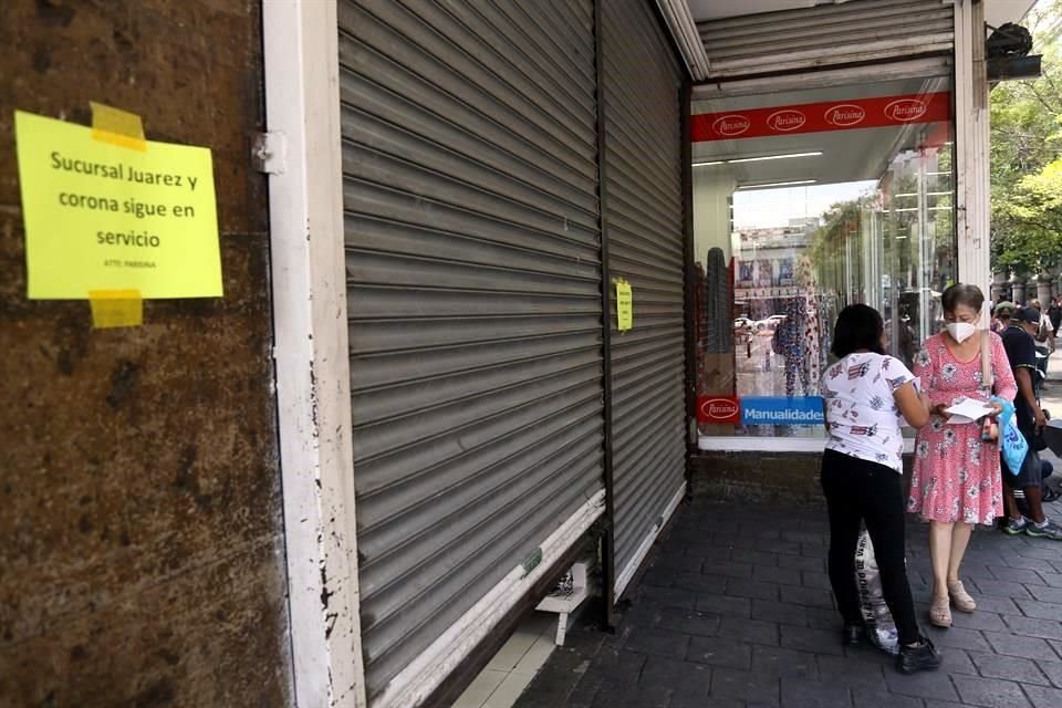 Hasta el momento, el coronavirus ha dejado sin trabajo a 67 mil 442 personas en el estado, y ha provocado el cierre de 831 empresas.
