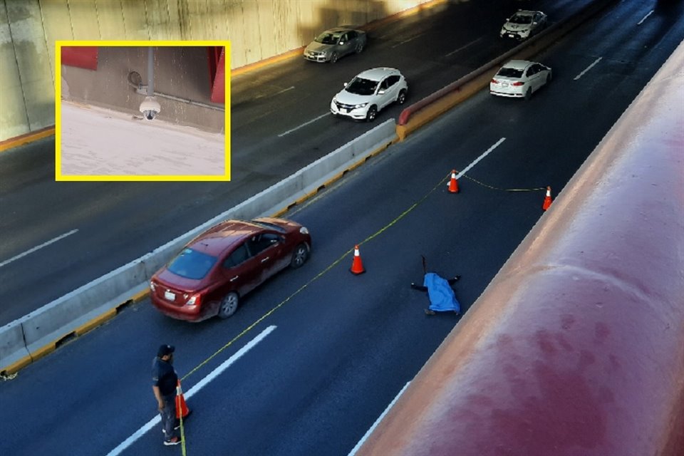 Tránsito de Monterrey analiza los videos de las cámaras cercanas al puente vehicular donde murió la activista.