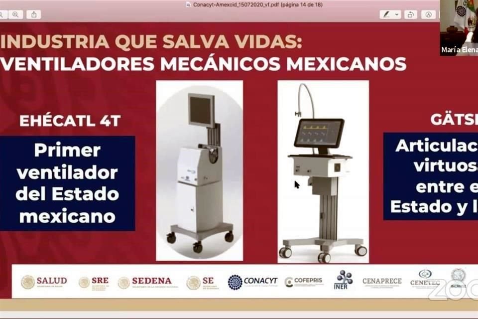 Álvarez-Buylla participó en el webinar Ciencia, Tecnología y Cooperación Internacional Post-Covid19, organizado por la Agencia Mexicana de Cooperación Internacional para el Desarrollo.