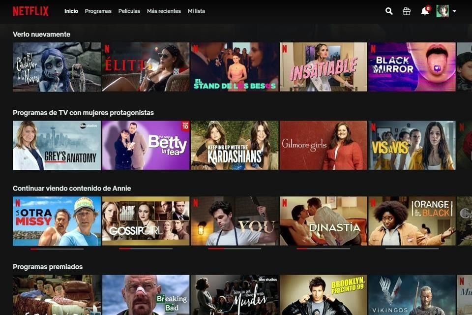 Los ingresos de Netflix aumentaron 22.7% de julio a septiembre.