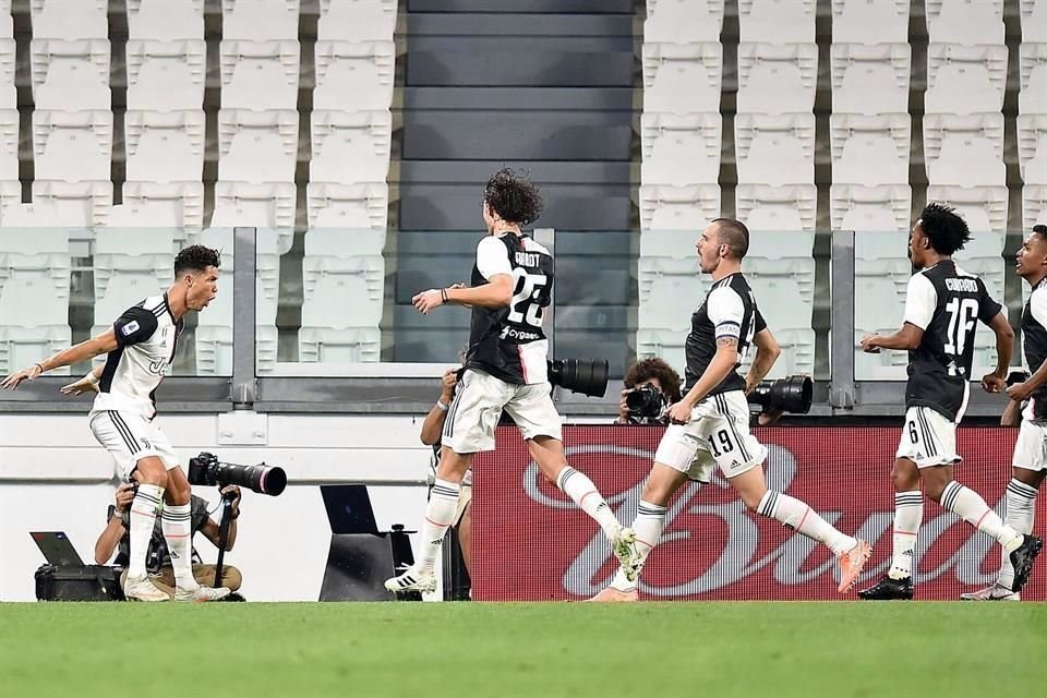 La Juventus de Turín regresó este lunes a la victoria luego de tres juegos seguidos sin ganar.