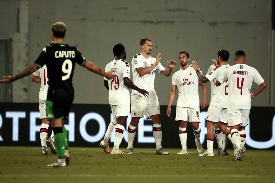 El Milán se ubica en la quinta posición de la Serie A.