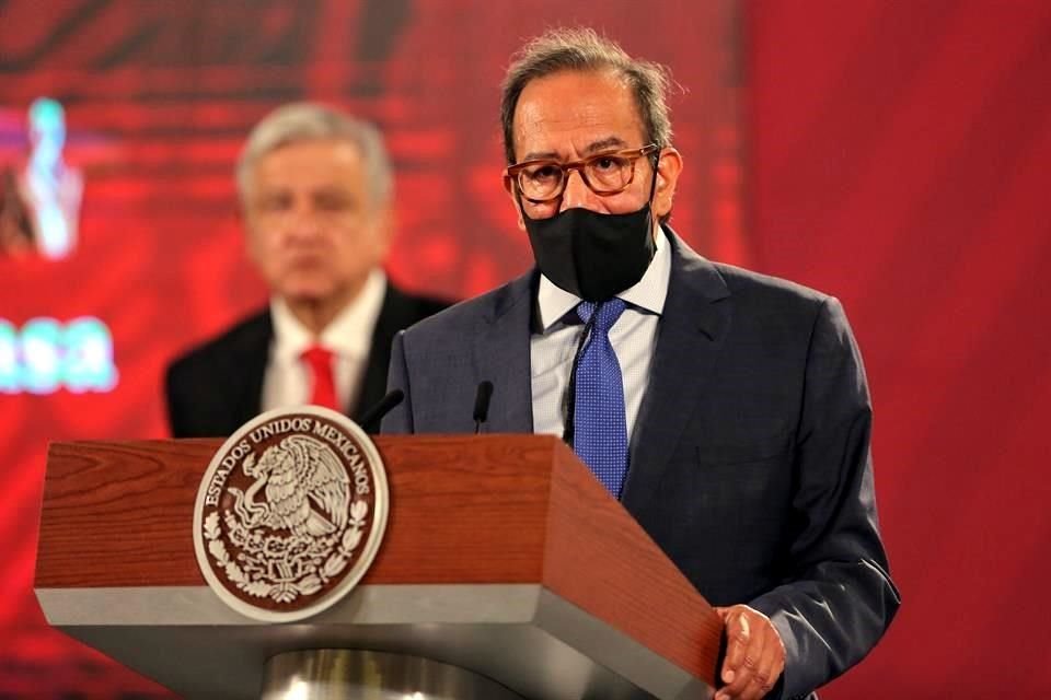 Carlos Salazar, presidente del CCE, alabó la bandera anticorrupción de AMLO.