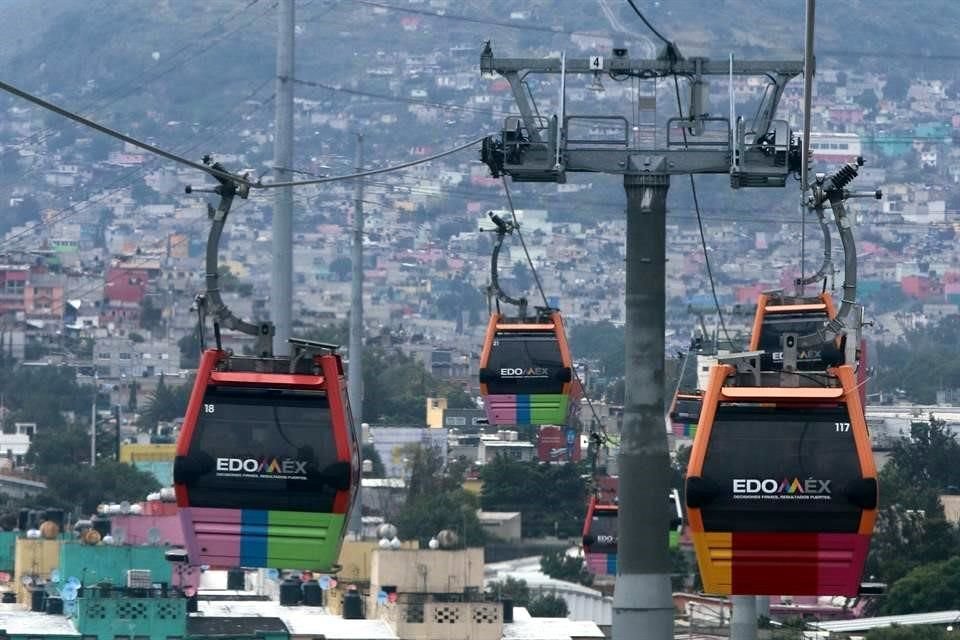 La ampliación del Mexicable en el tramo Ecatepec-Indios Verdes estará lista para octubre de 2021.