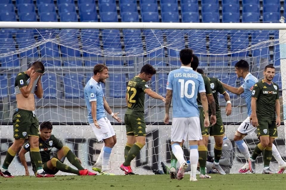 La Lazio se impuso 2-0 a la Sampdoria.
