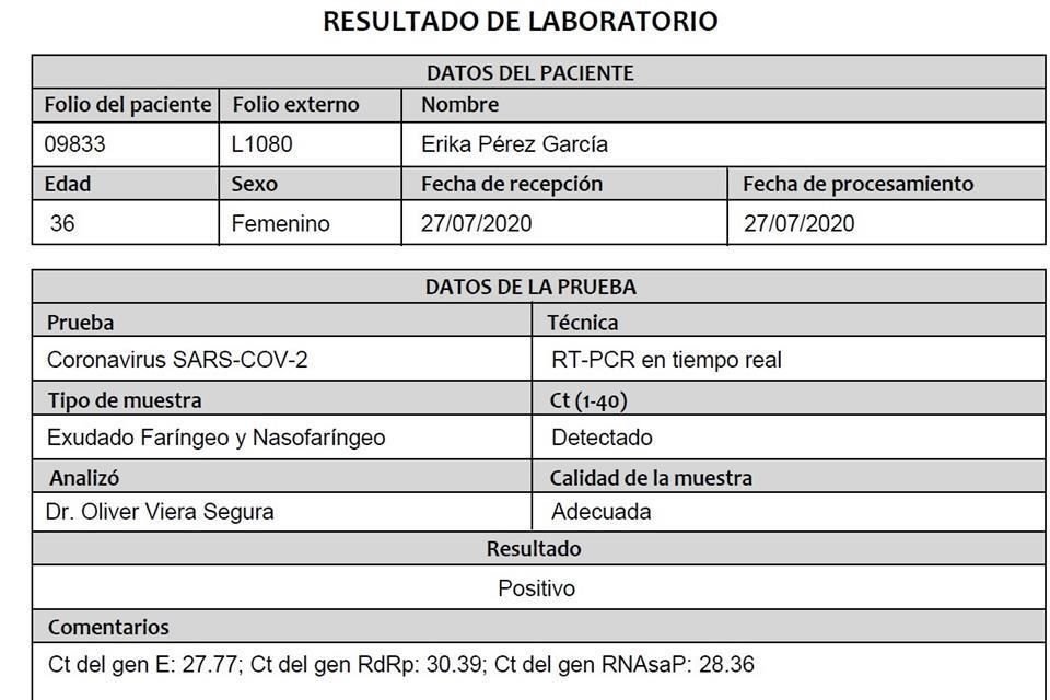 La diputada de Morena, Érika Pérez, dio positivo a prueba de coronavirus aplicada por CUCS de UdeG.