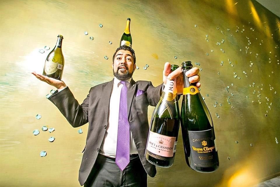 Manuel Negrete obtuvo el título de Master of Champagne 2018.