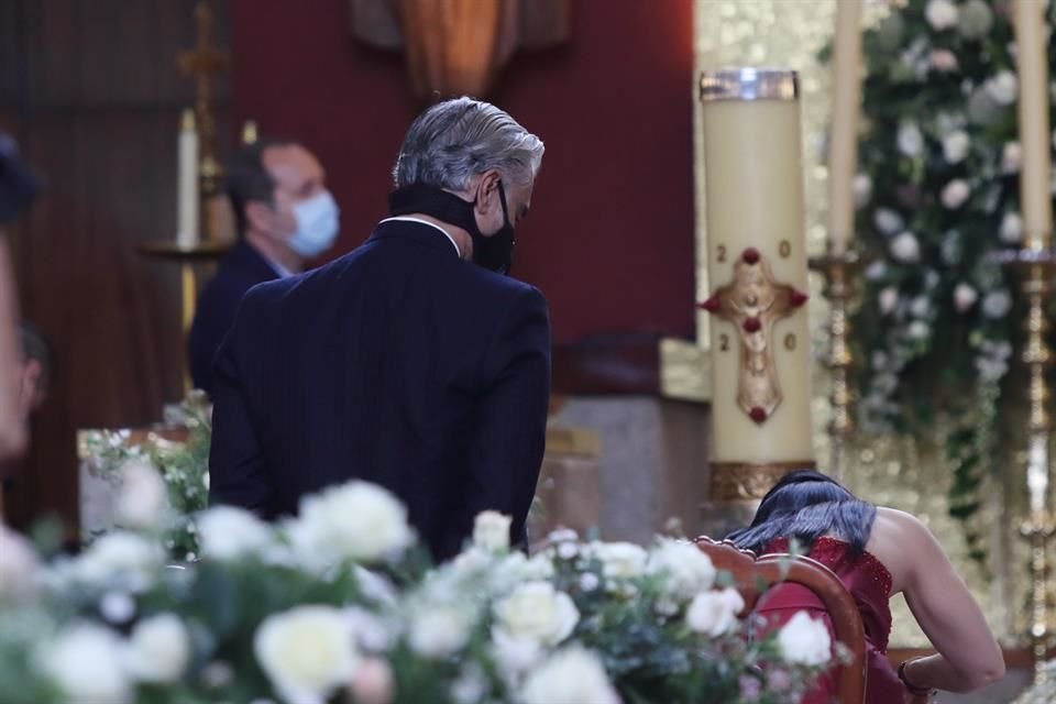 'El Potrillo' fue el más cercano a Camila en todo momento, mientras que 'Chente' no acudió.