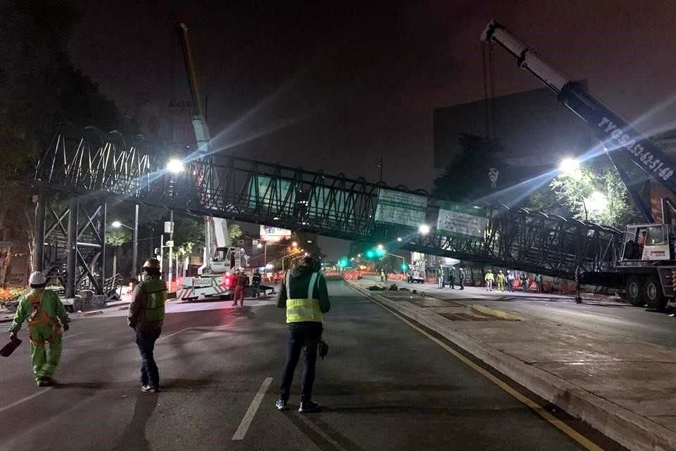 Durante 10 años, vecinos y locatarios pidieron el retiro del puente.