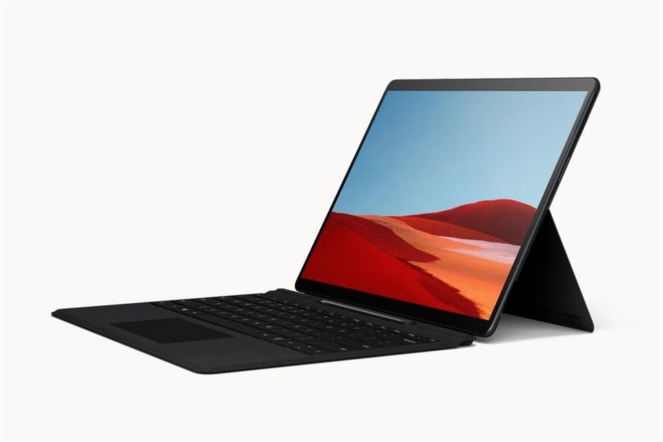 La Surface Pro X es más delgada, ligera, siempre conectada y poderosa jamás creada, con tecnología LTE.