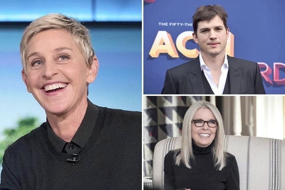 Ellen DeGeneres consiguió el apoyo de famosos como Ashton Kutcher y Diane Keaton tras las acusaciones que han salido contra ella y su programa.