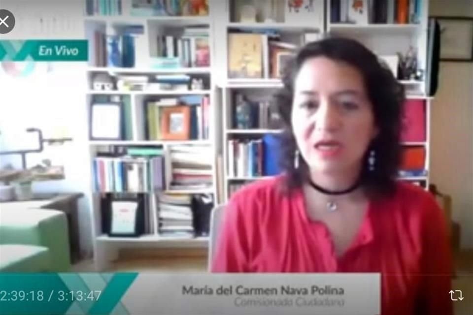 'Se presentaron recursos entorno a información sobre Covid y la mayoría del Pleno decidió desecharlos, la disyuntiva es si proceden los recursos', dijo María del Carmen Nava.