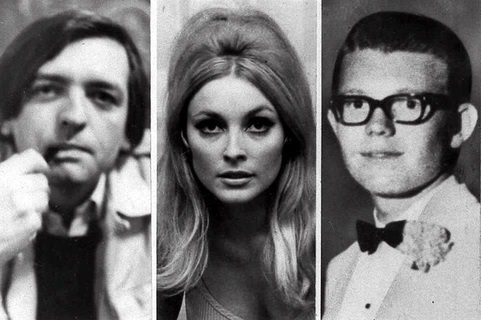 (Izq. a der.) Voityck Frykowski, Sharon Tate y Stephen Parent fueron tres de las cinco víctimas brutalmente asesinadas por el culto de Charles Manson.