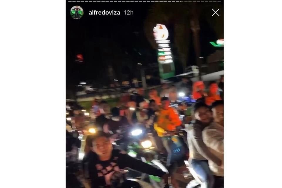 El influencer publicó las imágenes del evento en sus redes sociales.