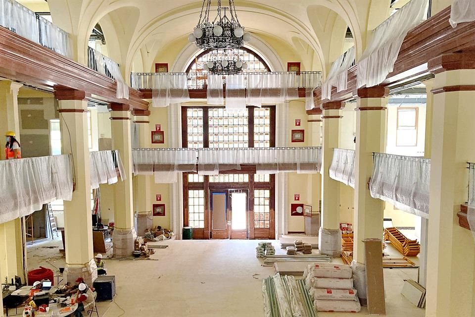 El Antiguo Palacio Federal se transforma un espacio cultural. 