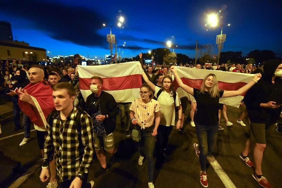 Se registraron movilizaciones en contra de  Lukashenko en la capital de Bielorrusia y en la ciudad de Brest