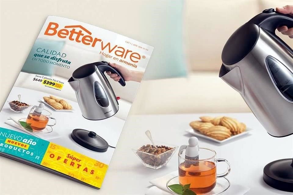En el tercer trimestre del año,  Betterware sumó 2 mil 270 mdp en ingresos.